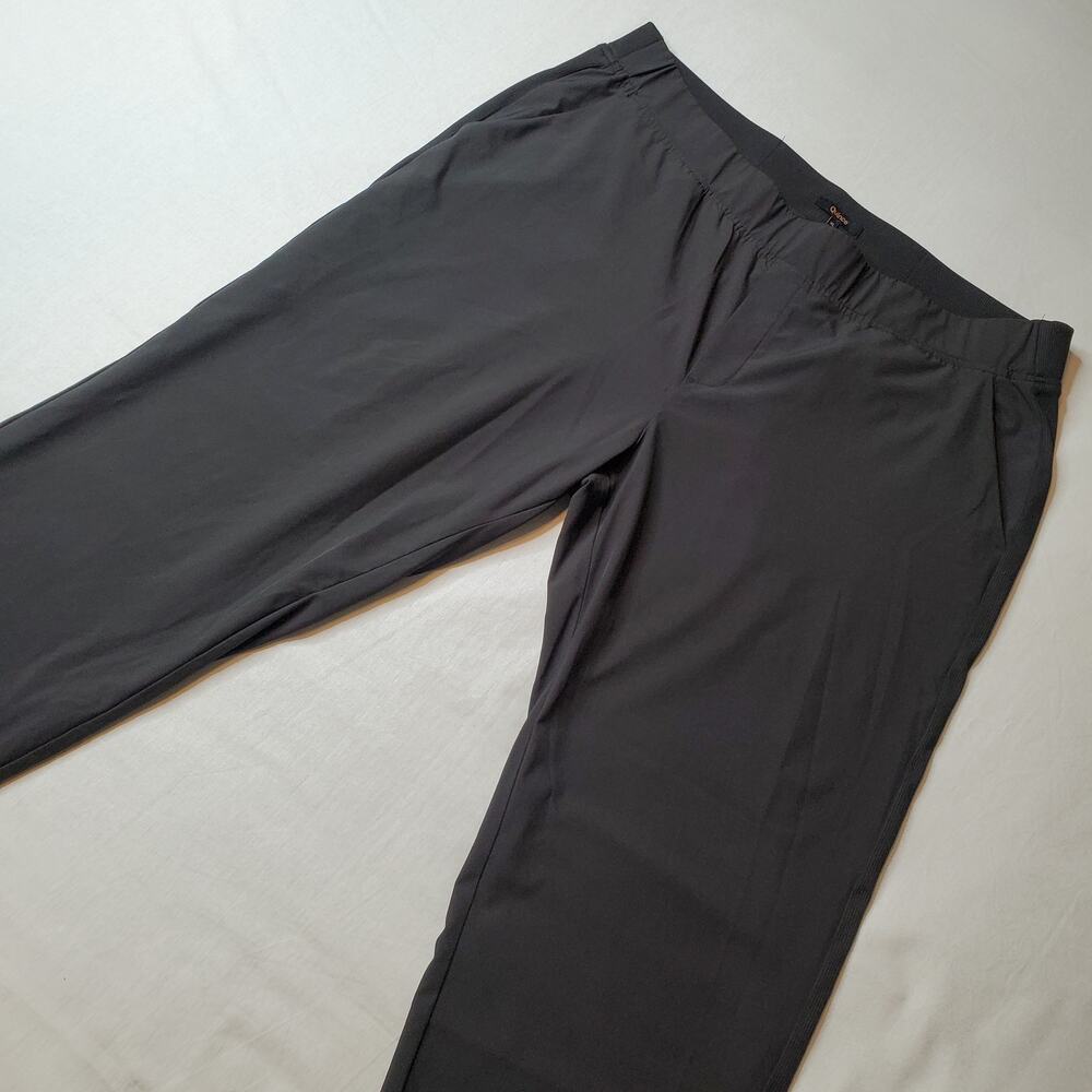 Quince Women's Size XL Performance Tech Ankle Pants Black LB22010-GCGL01